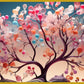 Tree With flower: Wall Paintings by Canvas Myntra