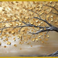 Gold Leaf tree vintage: Wall Paintings by Canvas Myntra