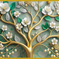 Amazing colorfull tree painting: Wall Paintings by Canvas Myntra