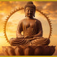 Lord Buddha: Wall Paintings by Canvas Myntra