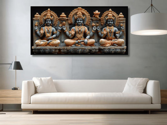 God Spirit: Wall Paintings by Canvas Myntra