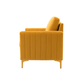 Doe Buck Velvet Rafeal  Accent Chair/Lounge Chair for  Living Room, Bedroom, Armchair Sofa Chair with Gold Legs.