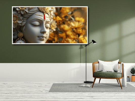 Krishna: Wall Paintings by Canvas Myntra