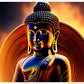 : Buddha Ji with Yellow Light Background