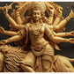 Divine Many-Hand Mata Rani Statue Sitting on Lion – Goddess Durga Idol for Worship.