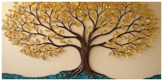 Vintage Tree in Water: Wall Paintings by Canvas Myntra