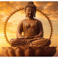 Lord Buddha: Wall Paintings by Canvas Myntra