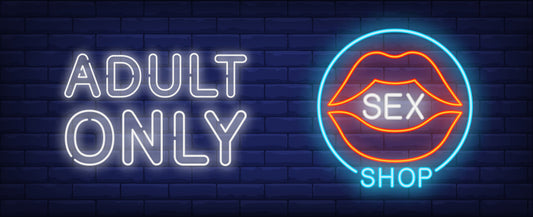 Vibrant Neon Lights for Sex Toy Shop - Enhance Ambiance and Attraction