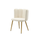 Doe Buck Velvet marsillio   Accent Chair/dining chair/café chair/side chair   for  Living Room, dining room ,restaurant  Armchair  with Gold Legs.