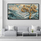 Tree Under river Shadow: Wall Paintings by Canvas Myntra