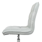 Doe Buck Velvet Jollo task chair /study chair /office chair   for  study  Room, office  , swivel Armchair  with chrome base