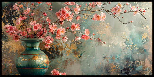 Vash With Flowers: Wall Paintings by Canvas Myntra