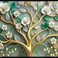 Amazing colorfull tree painting: Wall Paintings by Canvas Myntra