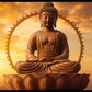 Lord Buddha: Wall Paintings by Canvas Myntra