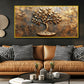 Old Vintage Gold Tree for Wealth: Wall Paintings by Canvas Myntra