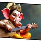 : Ganesh Ji with Guitar Decorative Idol - Musical Lord Ganesha Figurine