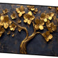 All gold In tree: Wall Paintings by Canvas Myntra