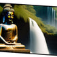 Lord Buddha: Wall Paintings by Canvas Myntra