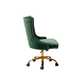 Doe Buck Velvet Swen task chair /study chair /office chair   for  study  Room, office  , swivel Armchair  with Gold base