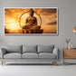 Lord Buddha: Wall Paintings by Canvas Myntra