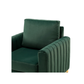 Doe Buck Velvet Rafeal  Accent Chair/Lounge Chair for  Living Room, Bedroom, Armchair Sofa Chair with Gold Legs.