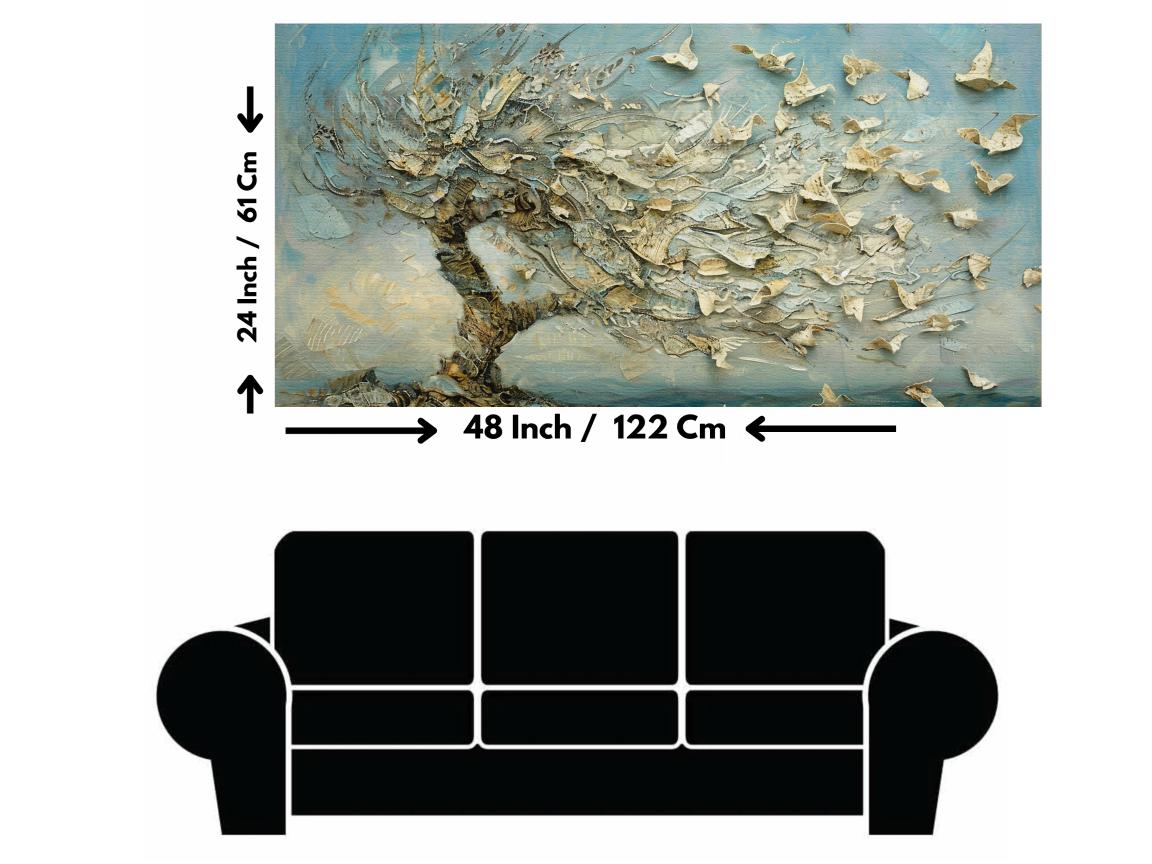 Disposable Tree: Wall Paintings by Canvas Myntra