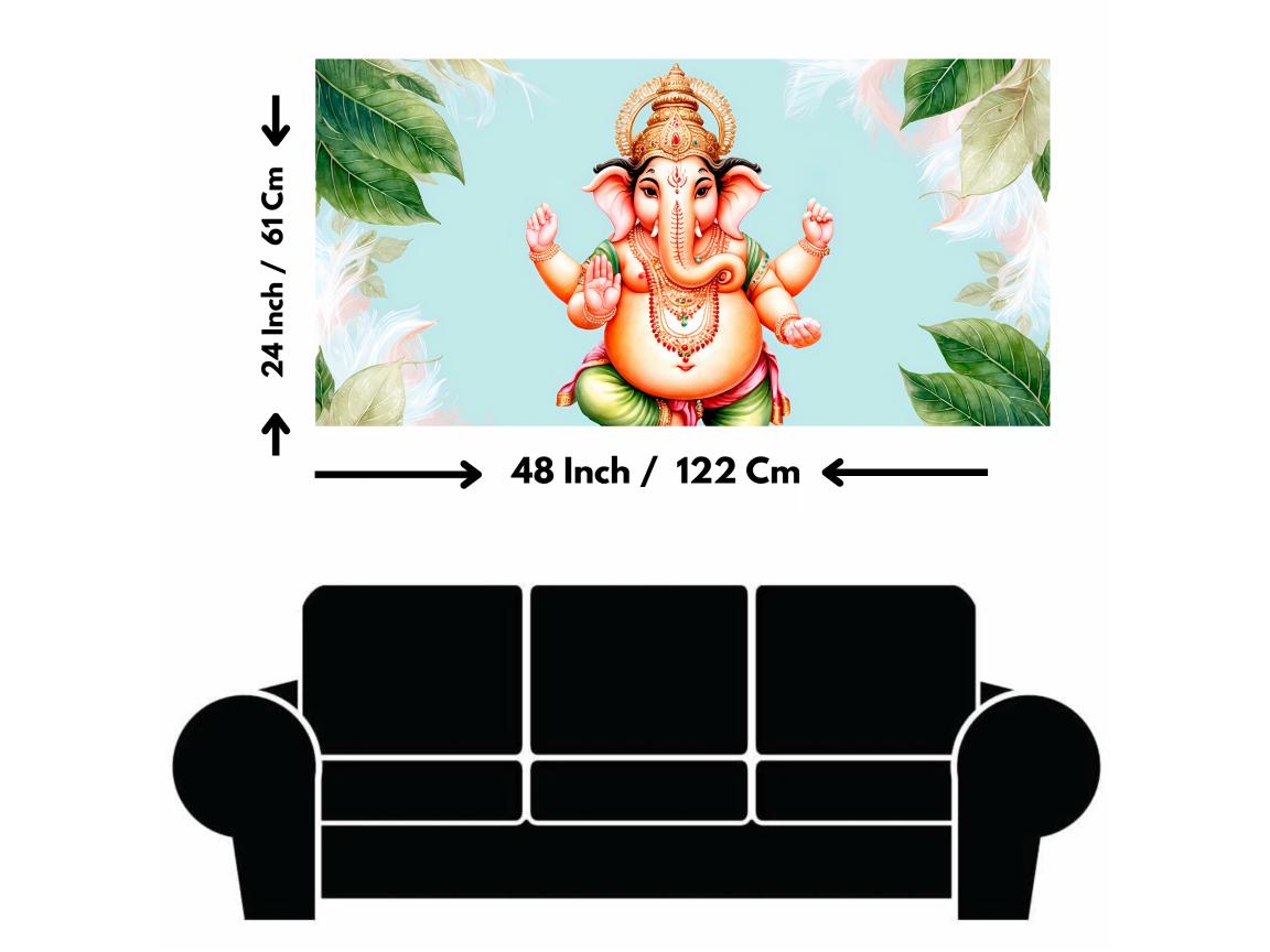 Four Arms Ganesh Ji Statue - Perfect for Home Decor and Gifts