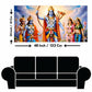 Lord Rama With bow: Wall Paintings by Canvas Myntra