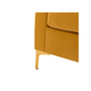 Doe Buck Velvet Rafeal  Accent Chair/Lounge Chair for  Living Room, Bedroom, Armchair Sofa Chair with Gold Legs.