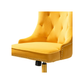 Doe Buck Velvet Swen task chair /study chair /office chair   for  study  Room, office  , swivel Armchair  with Gold base