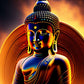 : Buddha Ji with Yellow Light Background