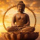 Lord Buddha: Wall Paintings by Canvas Myntra