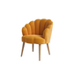 Doe Buck Velvet Rae Accent Chair/Lounge Chair for  Living Room, Bedroom, Armchair Sofa Chair with natural finish wooden legs