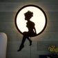 Beautiful Angel High-Quality Acrylic LED Wall Light