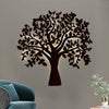 Glowing Tree Backlit Wooden Wall Art | LED Night Light in Walnut Finish