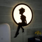 Beautiful Angel High-Quality Acrylic LED Wall Light