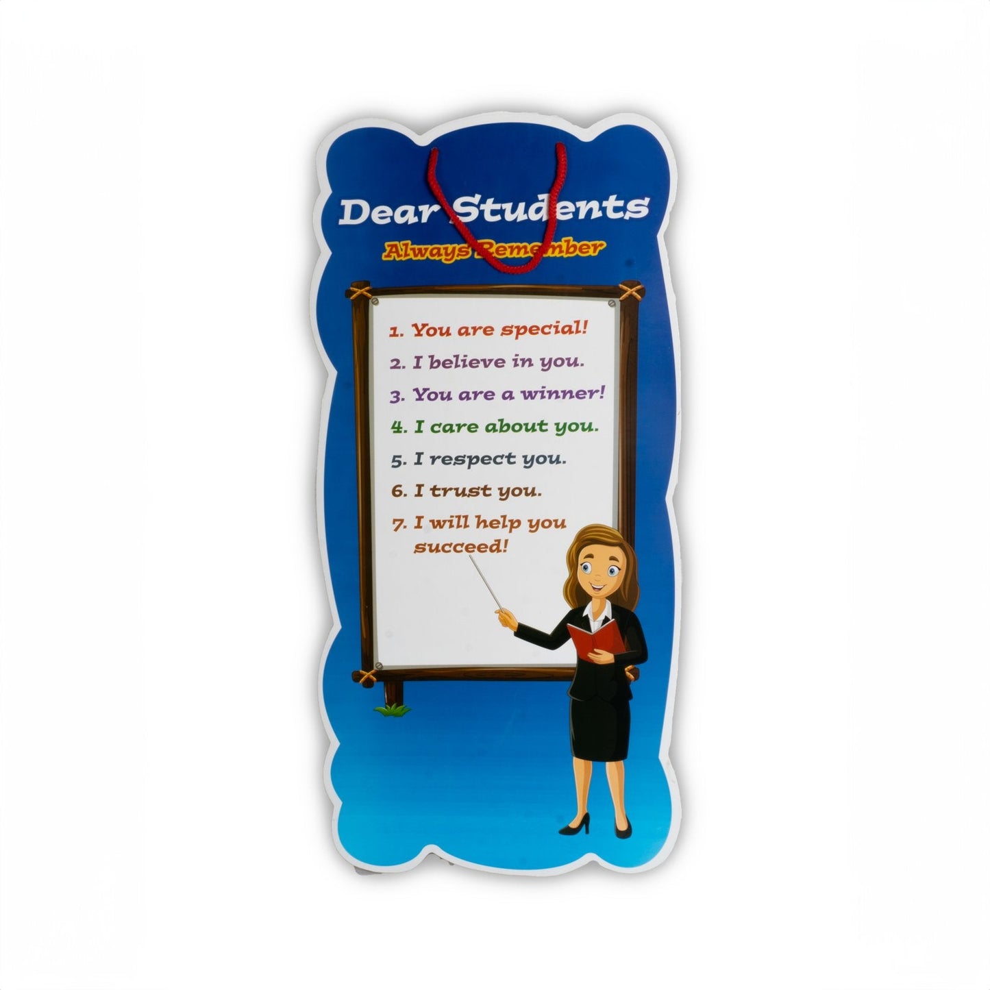 Dear Student Hanging Cutout