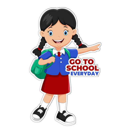 School Everyday Cutout