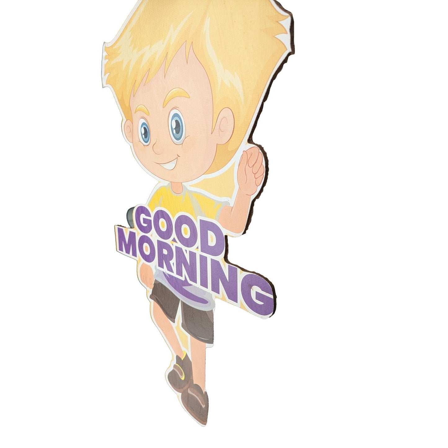 Good Morning Cutout