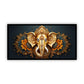 Lord Ganesha Wall Art | Premium Spiritual Paintings by Canvas Myntra