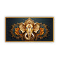 Lord Ganesha Wall Art | Premium Spiritual Paintings by Canvas Myntra