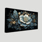 Elegant Flower Wall Painting for Home Décor | Beautiful Floral Canvas Art for Living Room & Bedroom Walls