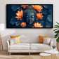 Serenity of Lord Buddha Wall Paintings by Canvas Myntra