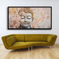 Serenity of Lord Buddha Wall Paintings by Canvas Myntra