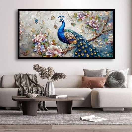 Peacock paintings