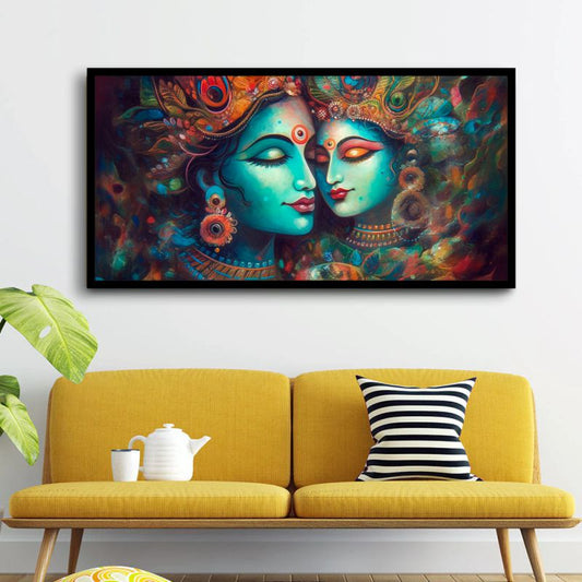 Krishna Wall Paintings by Canvas Myntra