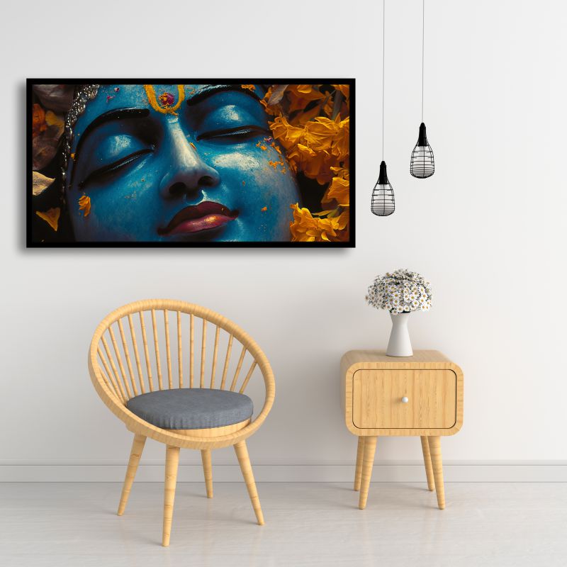 Krishna Wall Paintings by Canvas Myntra