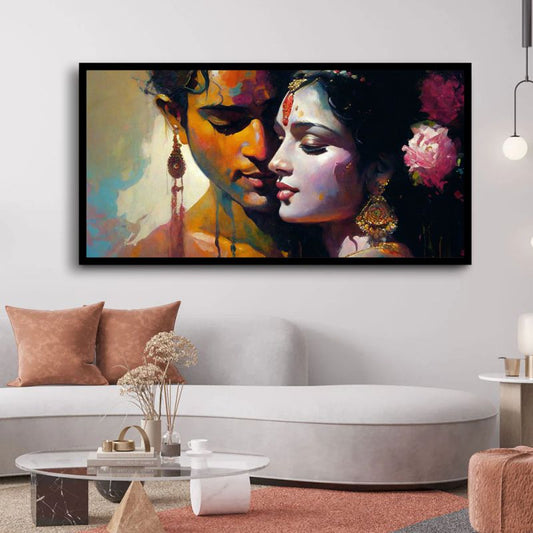 Krishna Wall Paintings by Canvas Myntra