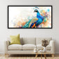 Peacock Wall Painting | Spiritual Decor by Canvas Myntra