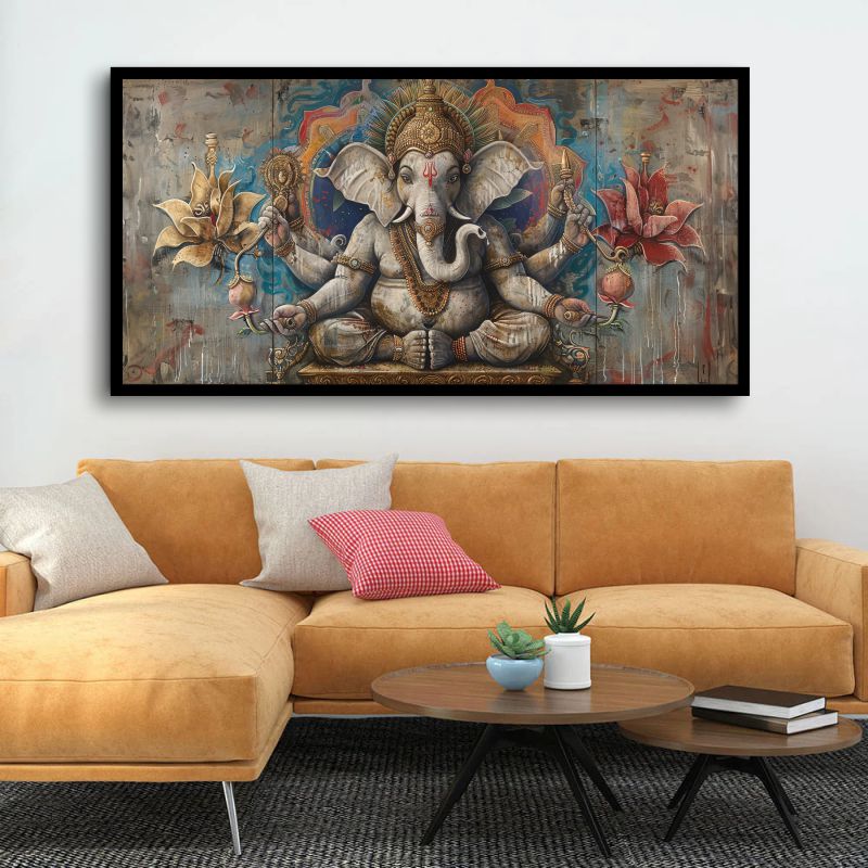 Lord Ganesha Wall Paintings